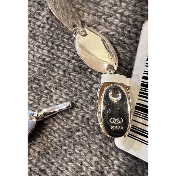 Links Of London Chunky Sterling Silver Tbar Bracelet Hallmark - Picture 6 of 8